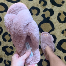 Blush Fur Slippers