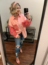 Blushin Sequin Shacket